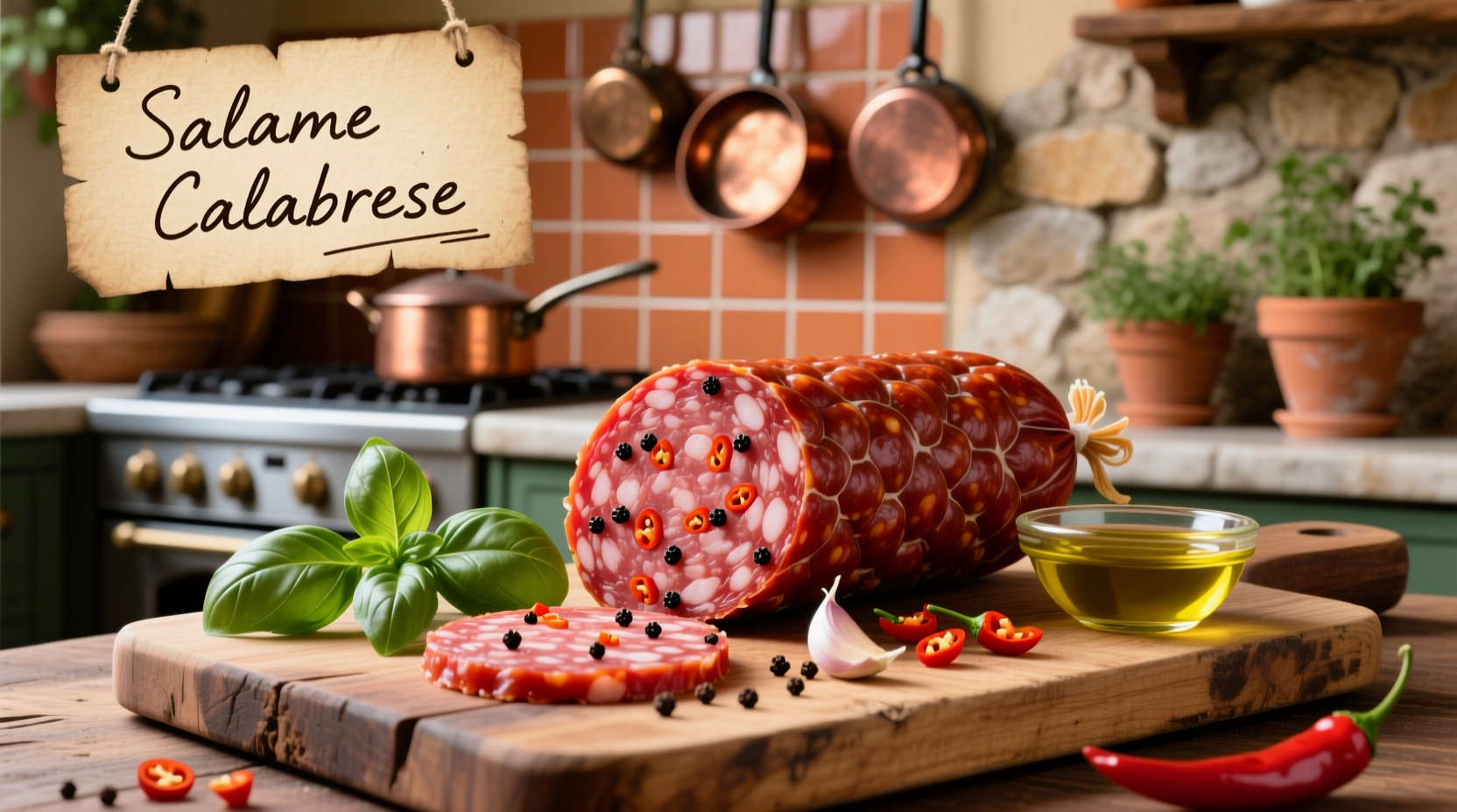 what is calabrese sausage and how is it used