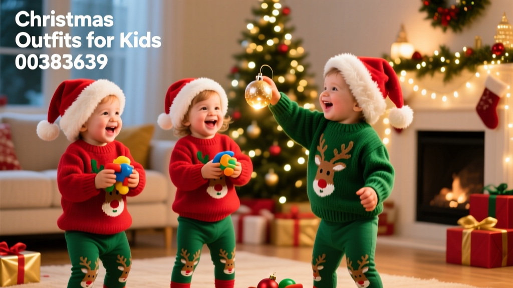 Practical, Safe, and Joyful Christmas Outfits for Toddlers: A Developmentally Informed Guide