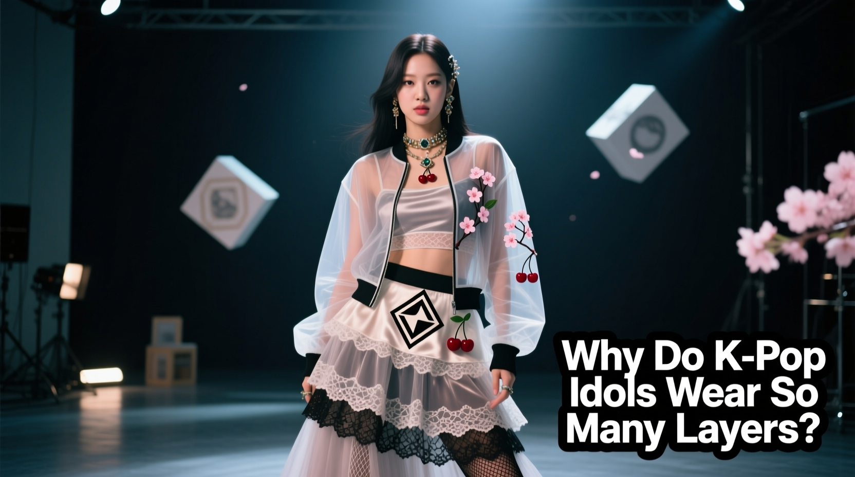 why do kpop idols wear so many layers in music videos fashion or function