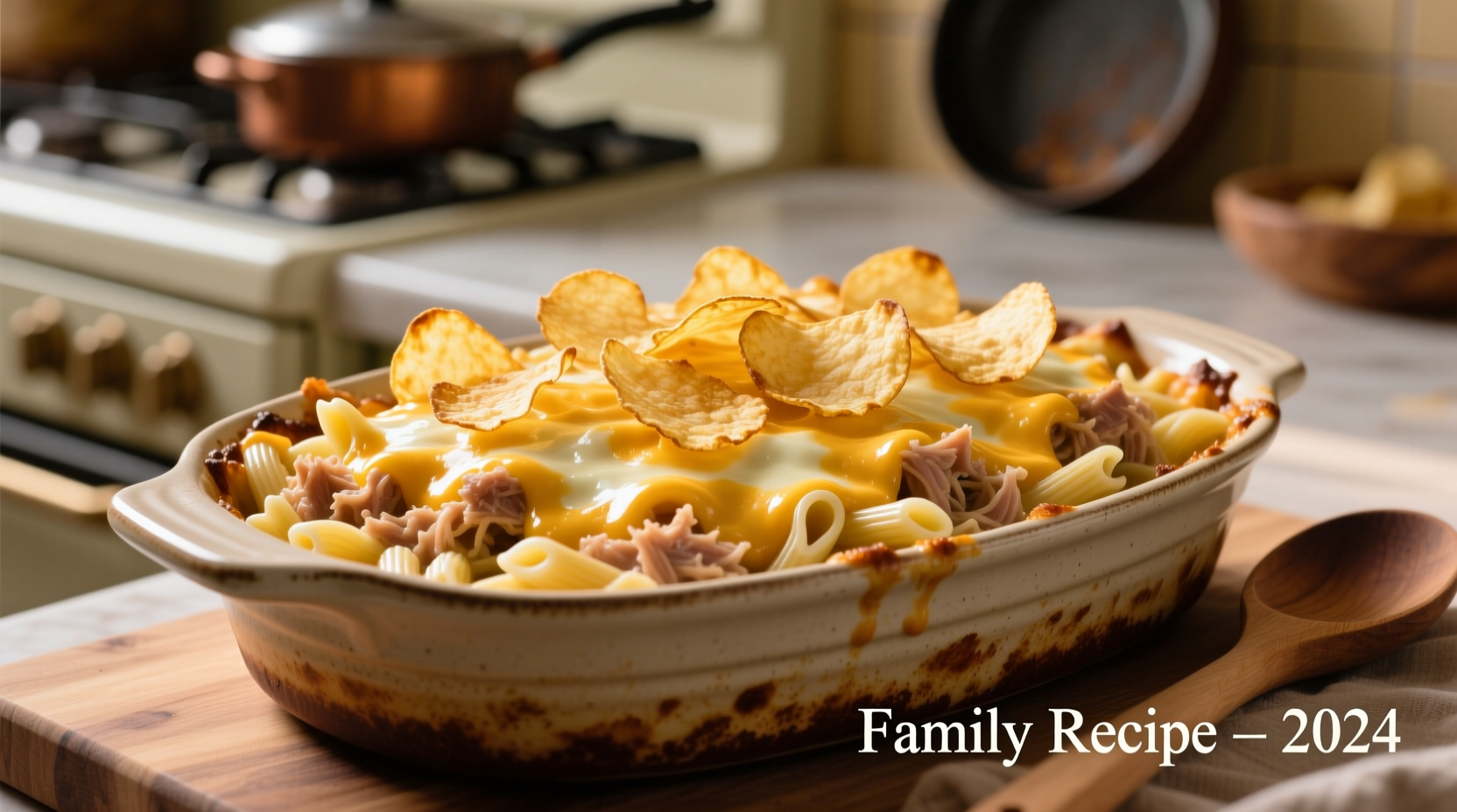 Perfect Tuna Noodle Casserole with Potato Chips Recipe