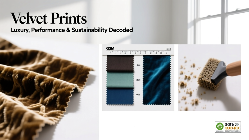 Velvet Prints: Luxury, Performance & Sustainability Decoded
