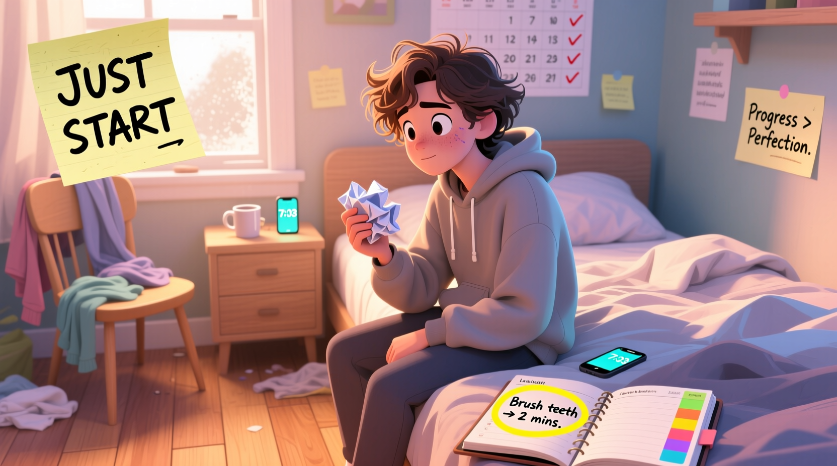 morning routine for adhd brains styling a start that sticks