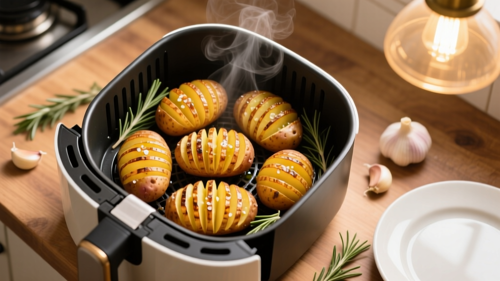Air Fryer Hasselback Potatoes: Crispy, Healthy & Foolproof