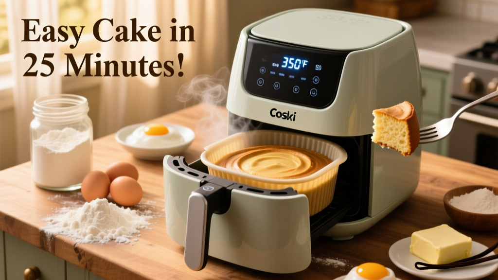 Make Cake in Your Cosori Air Fryer (Easy Guide)