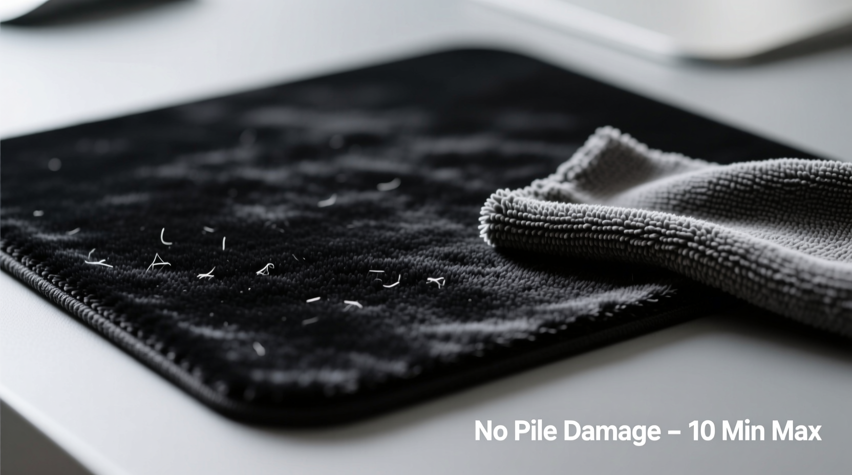 how to clean a velvet gaming mousepad safely