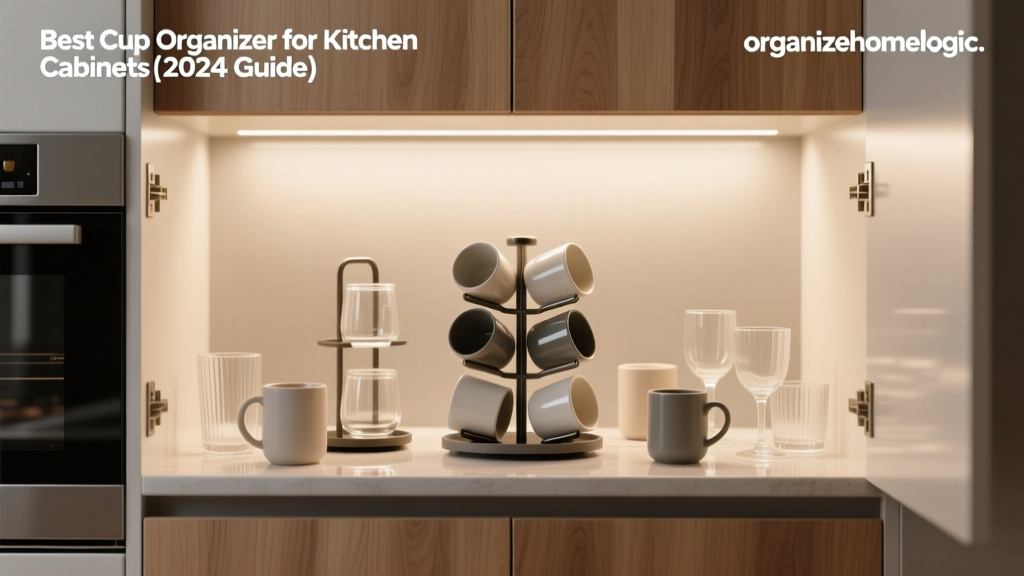 Best Cup Organizer for Kitchen Cabinets (2024 Guide)