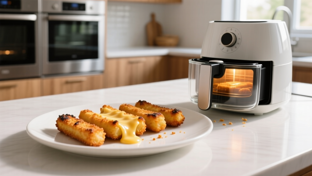 Homemade Cheese Sticks in Air Fryer (Crispy & Easy!)