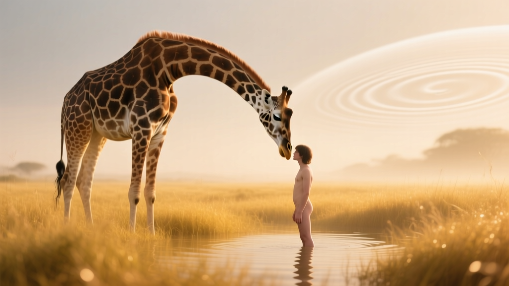 Giraffe Feeling Tenderness: Emotional Dream Meaning