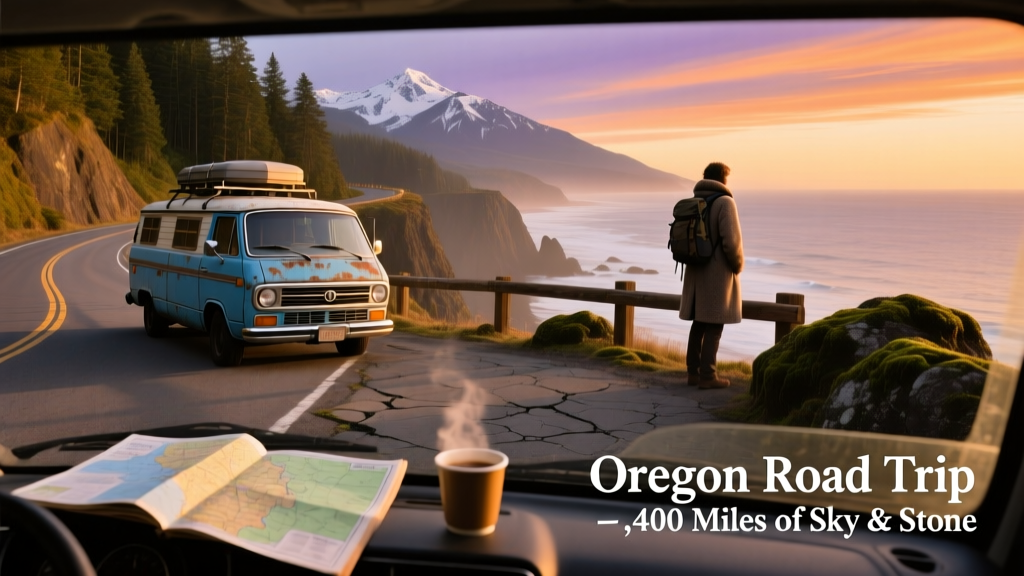 The Oregon Road Trip Story: A 1,284-Mile Journey Through Volcanoes, Coastlines, and Quiet Towns