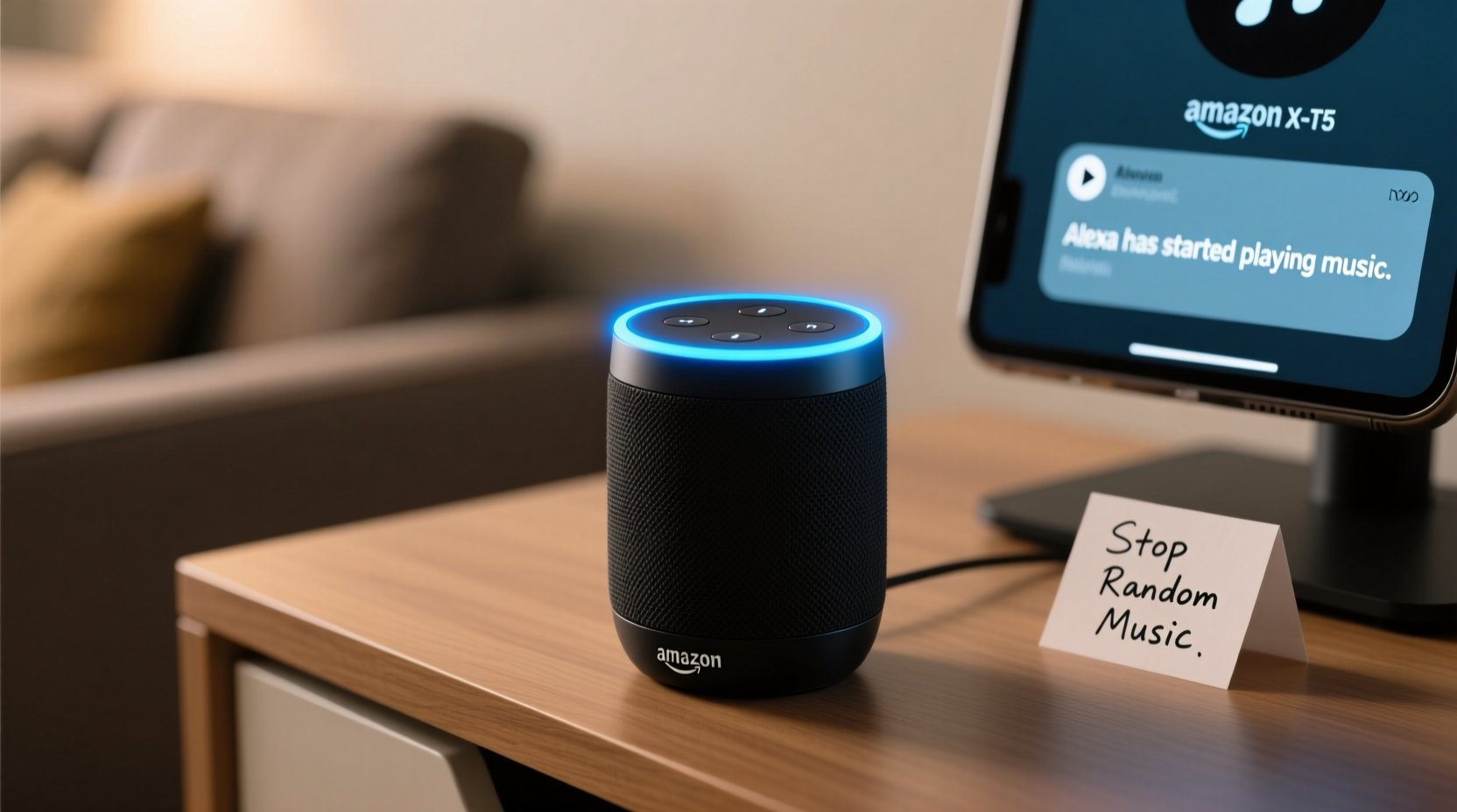 why does my alexa randomly play music and how to stop it