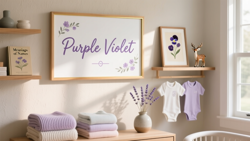Purple & Violet Baby Names: Meaning, Origin, and Cultural Significance for Boys and Girls