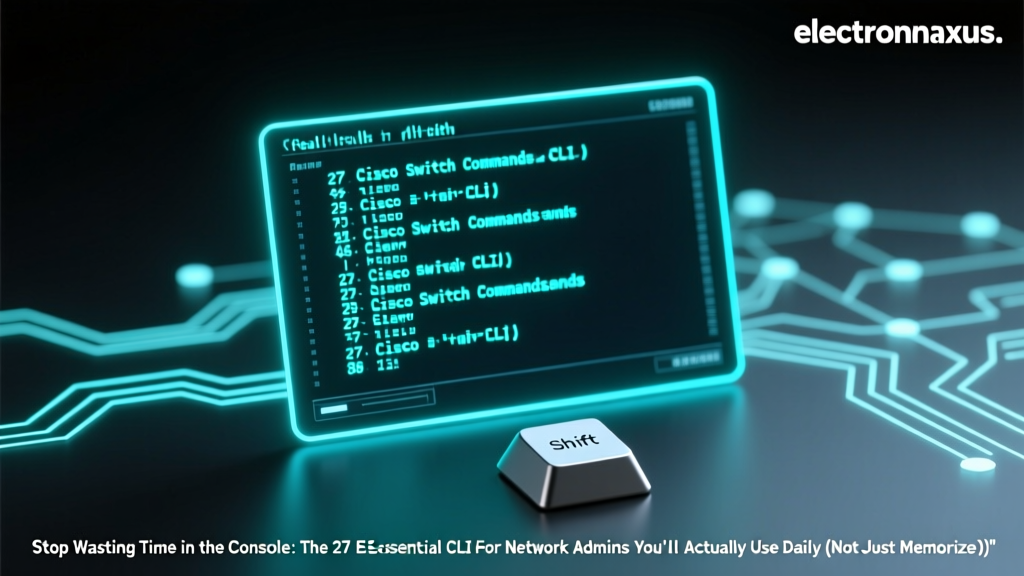 Stop Wasting Time in the Console: The 27 Cisco Switch Commands Essential CLI For Network Admins You’ll Actually Use Daily (Not Just Memorize)