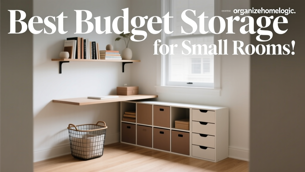 Best Budget Storage Solutions for Small Rooms