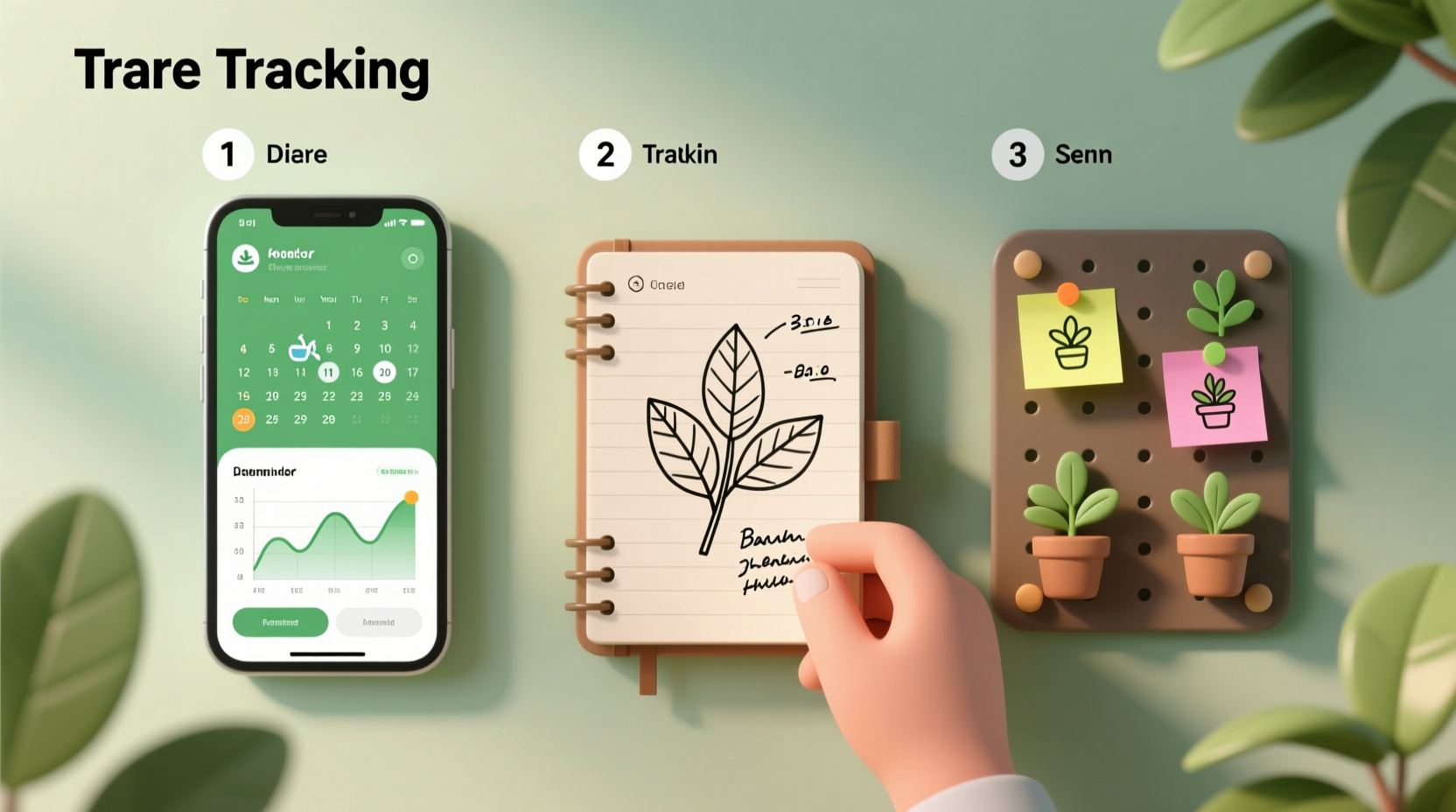 track your plant care with one of these three methods