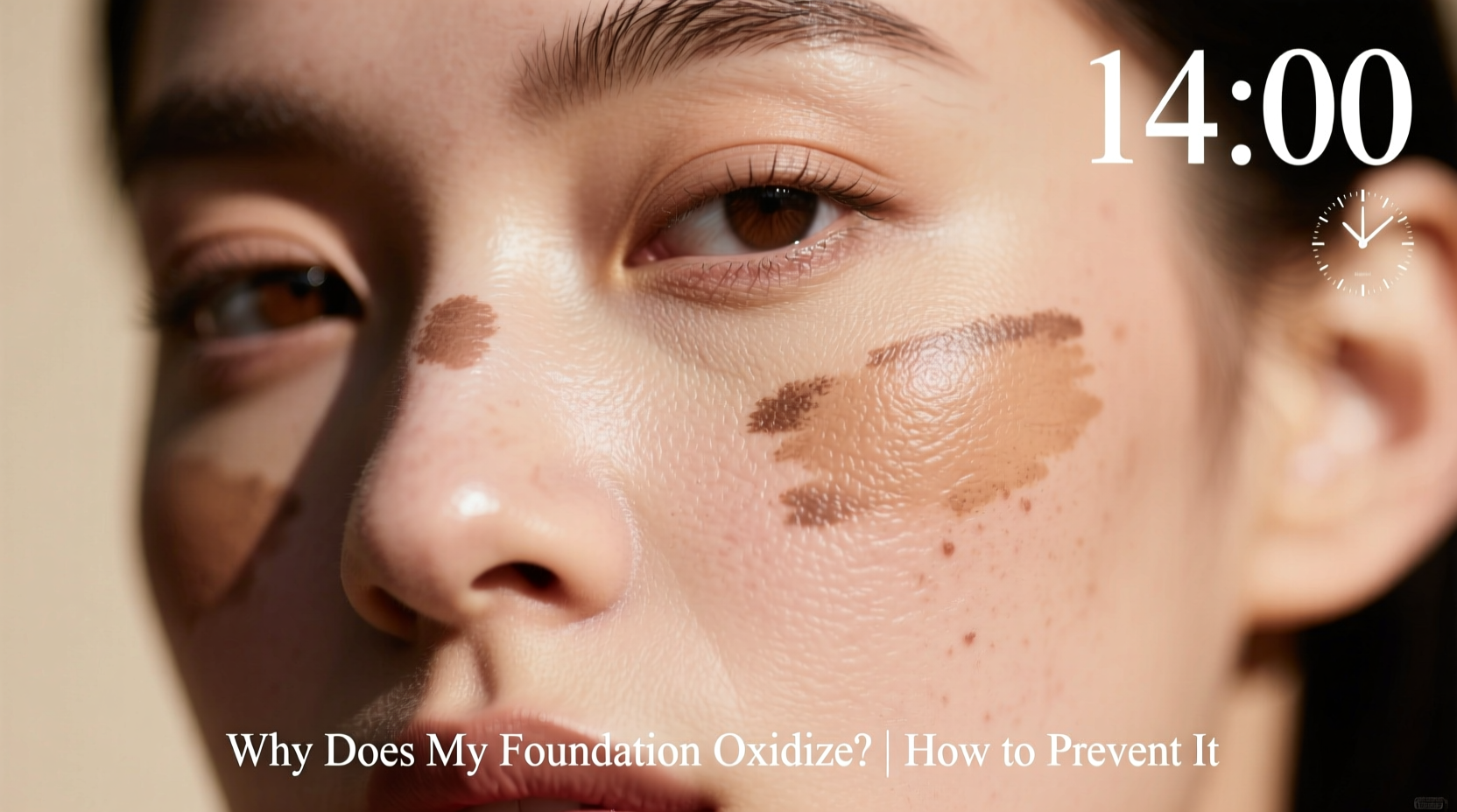 why does my foundation oxidize throughout the day how to stop it