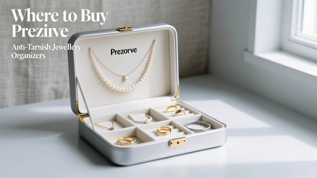 Where to Buy Prezerve Anti-Tarnish Jewellery Organizers