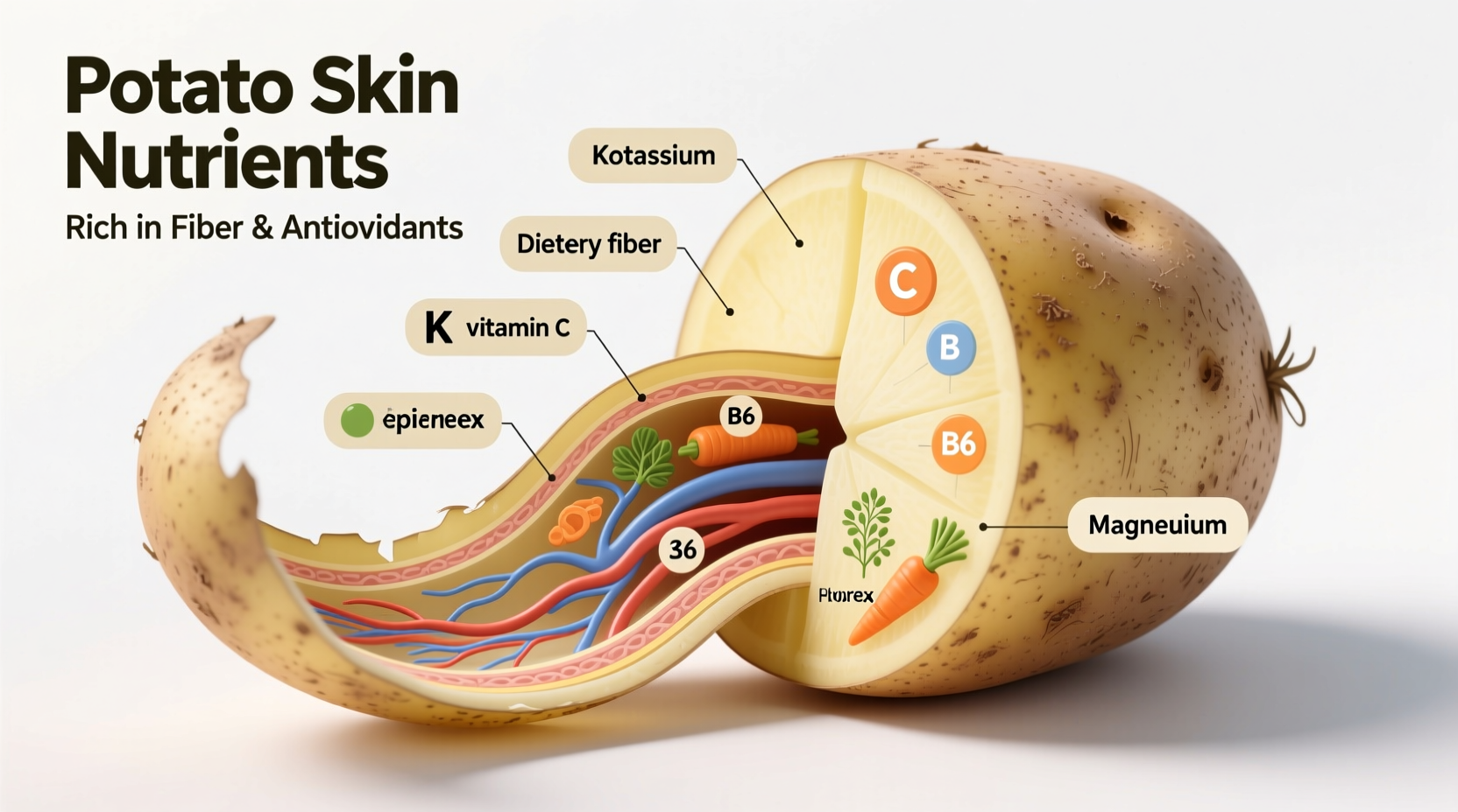 Potato Skin Nutrients: Complete Nutritional Breakdown