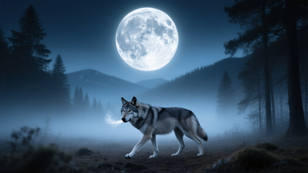 Moon vs Wolf: Dream Symbol Comparison