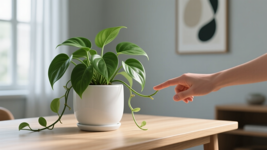 Do Small Indoor Plants Respond to Human Touch?