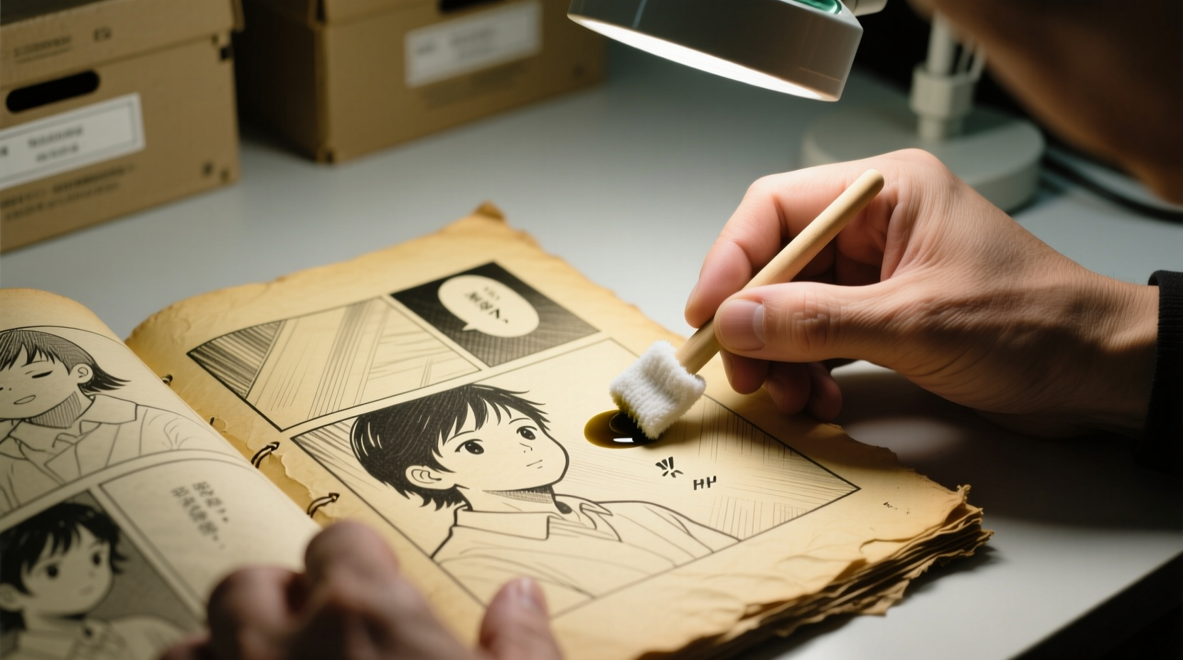 eco friendly ink removal for manga pages