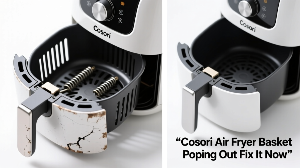 Cosori Air Fryer Basket Popping Out? Fix It Now
