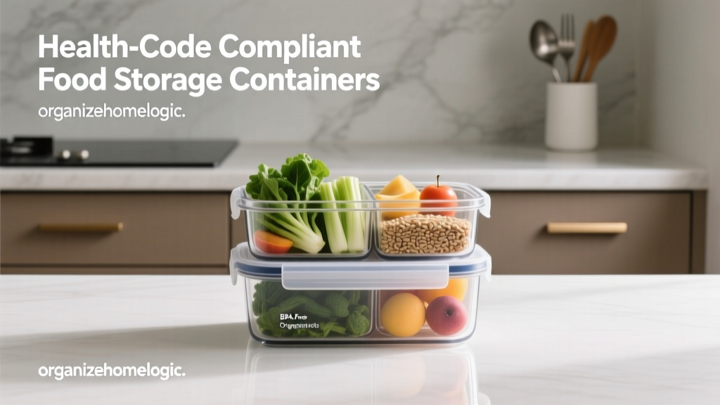 Health-Code Compliant Food Storage Containers