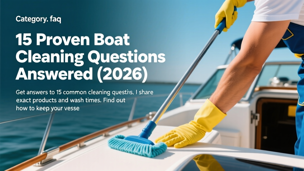 15 Proven Boat Cleaning Questions Answered (2026)