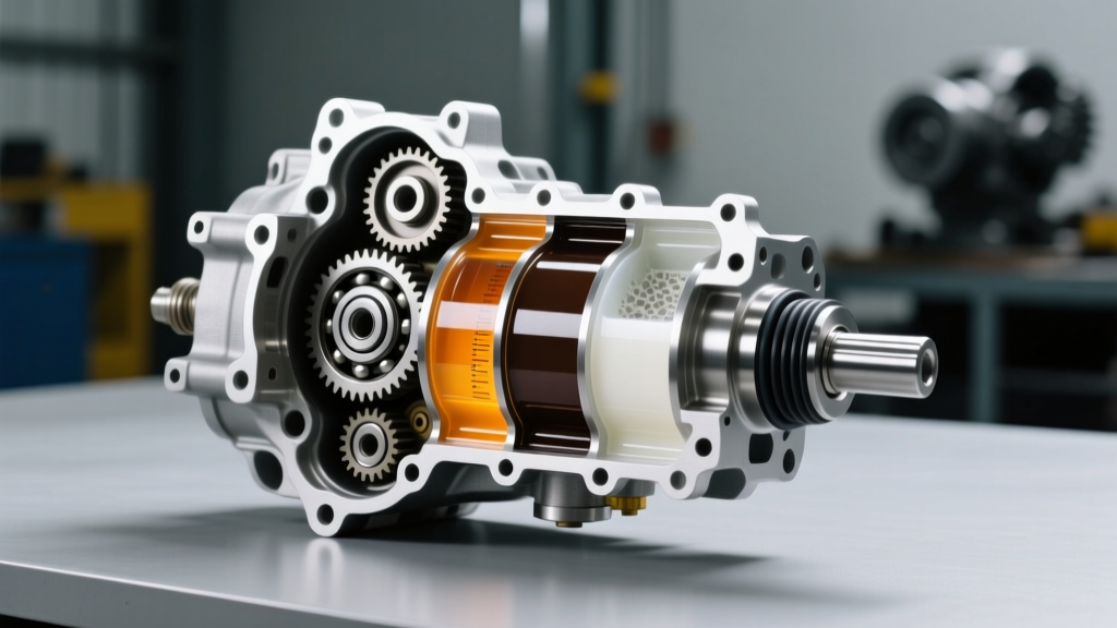 Rear Differential Diagram and Fluid Color Diagnostic Guide