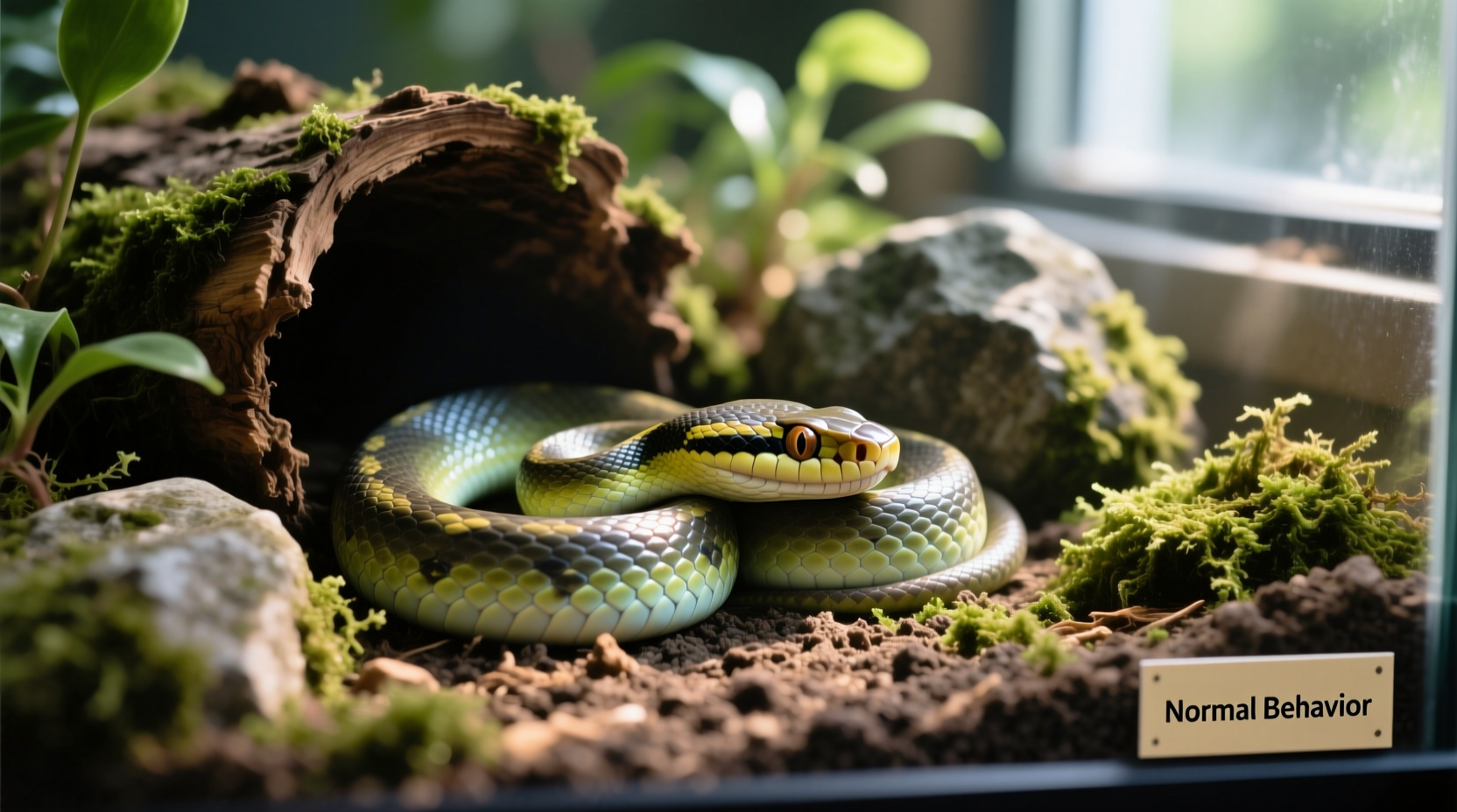 why does my snake hide all the time normal behavior or concern