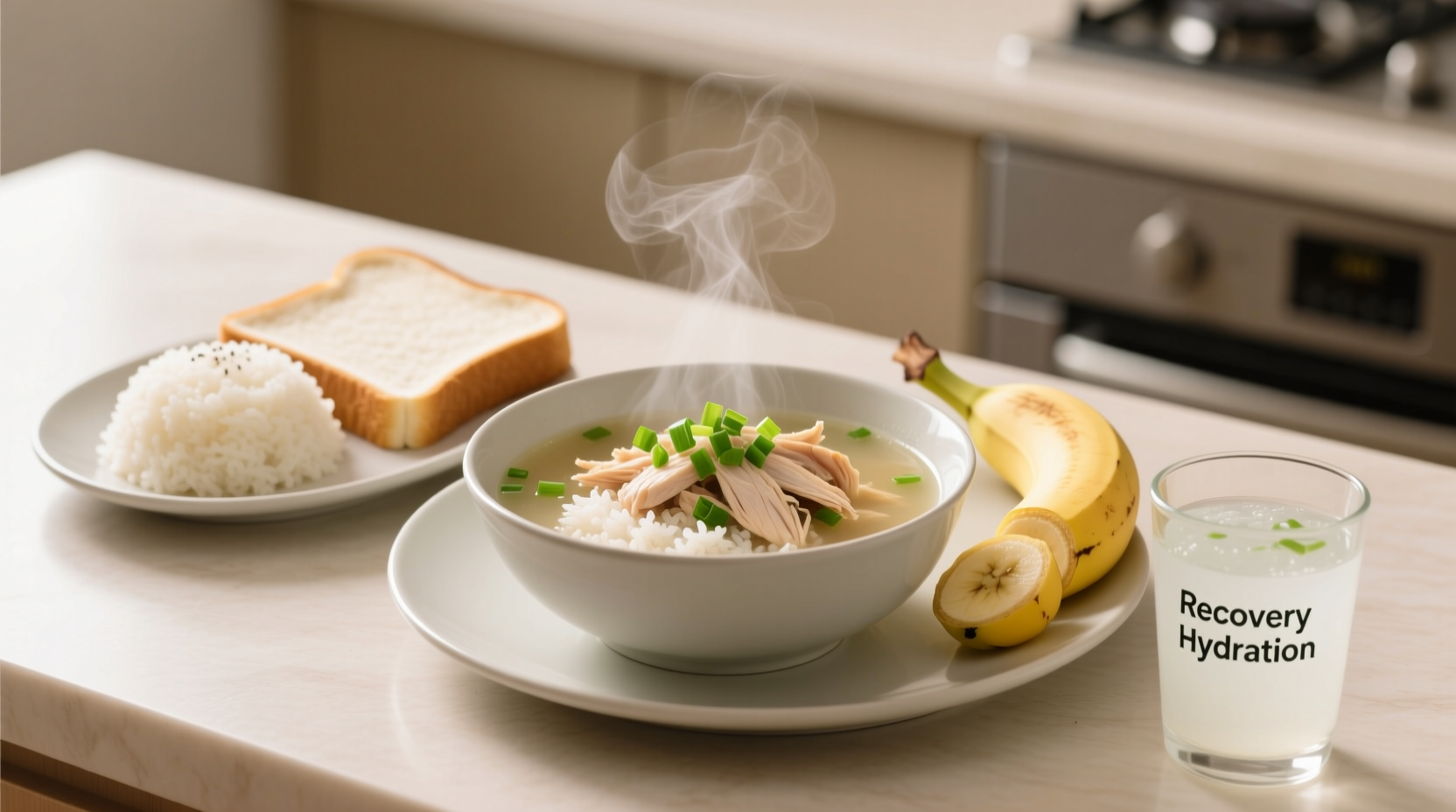 Recovery foods for food poisoning