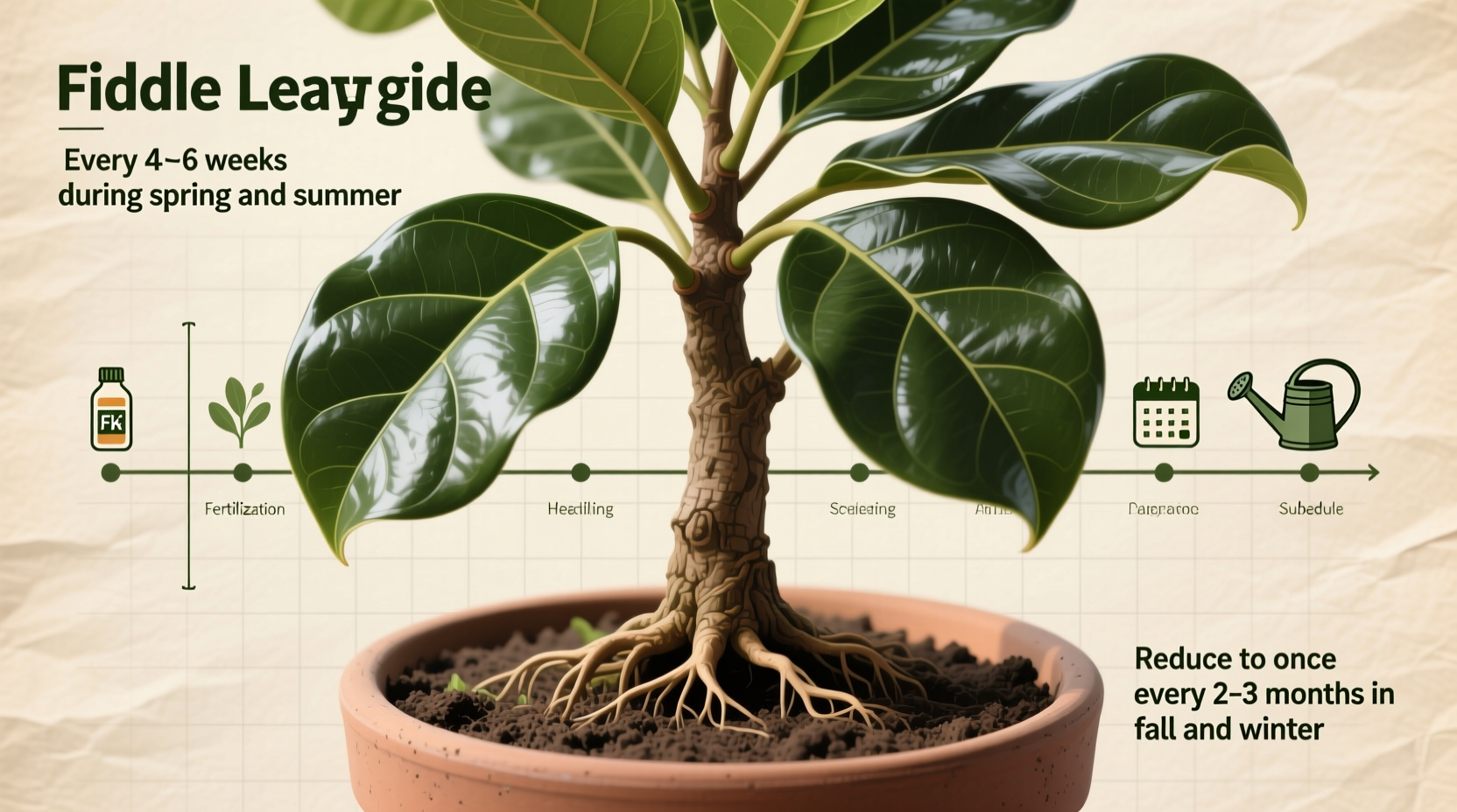 Fiddle Leaf Fig Fertilizer: 4 Seasonal Tips | TheHomeSprouts