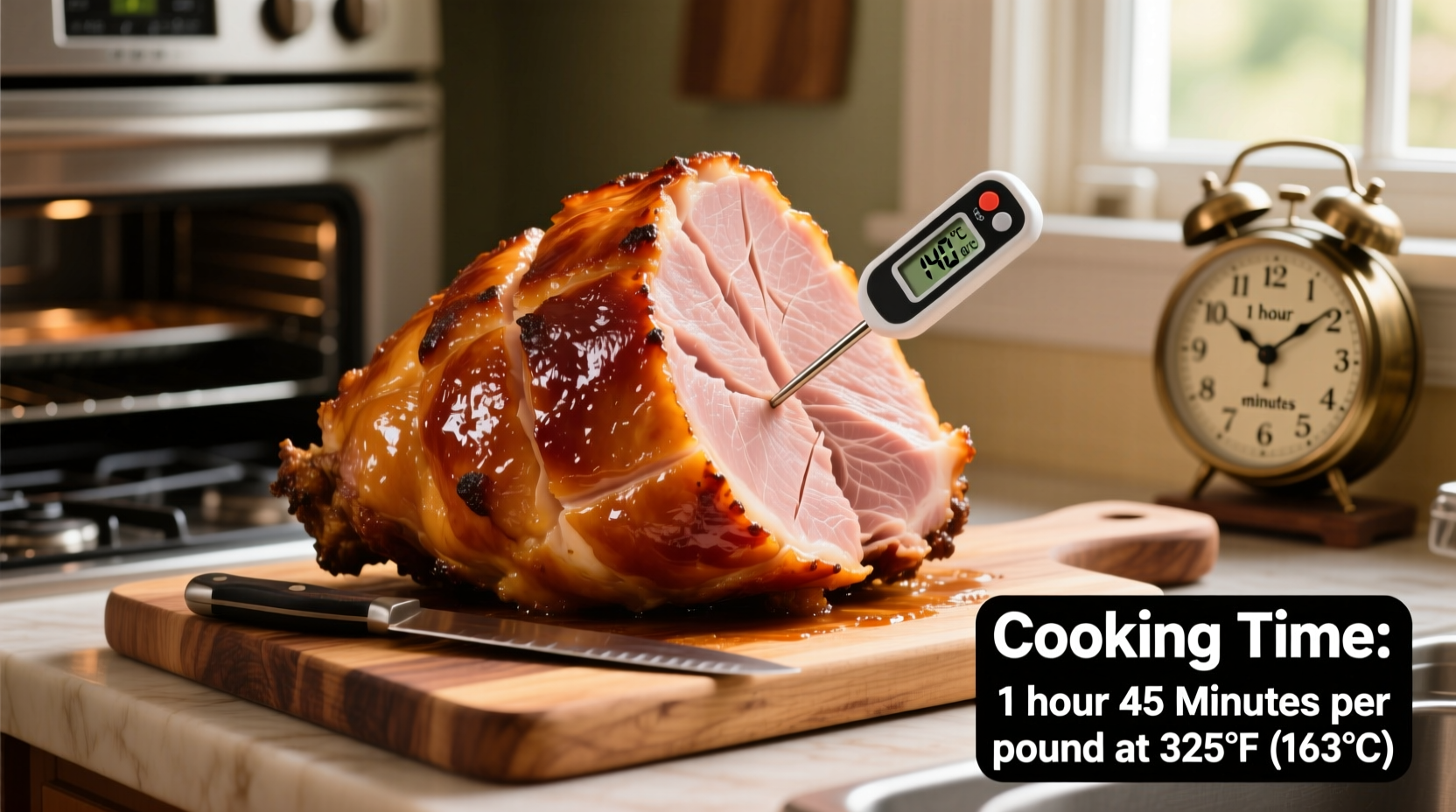 11 lb Ham Cooking Time: 2.5-3.5 Hours at 325°F