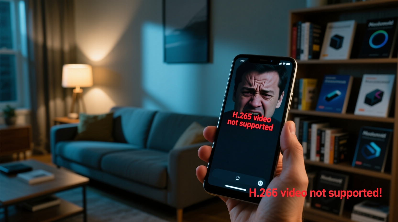 if you cant edit h 265 videos on your android phone tr