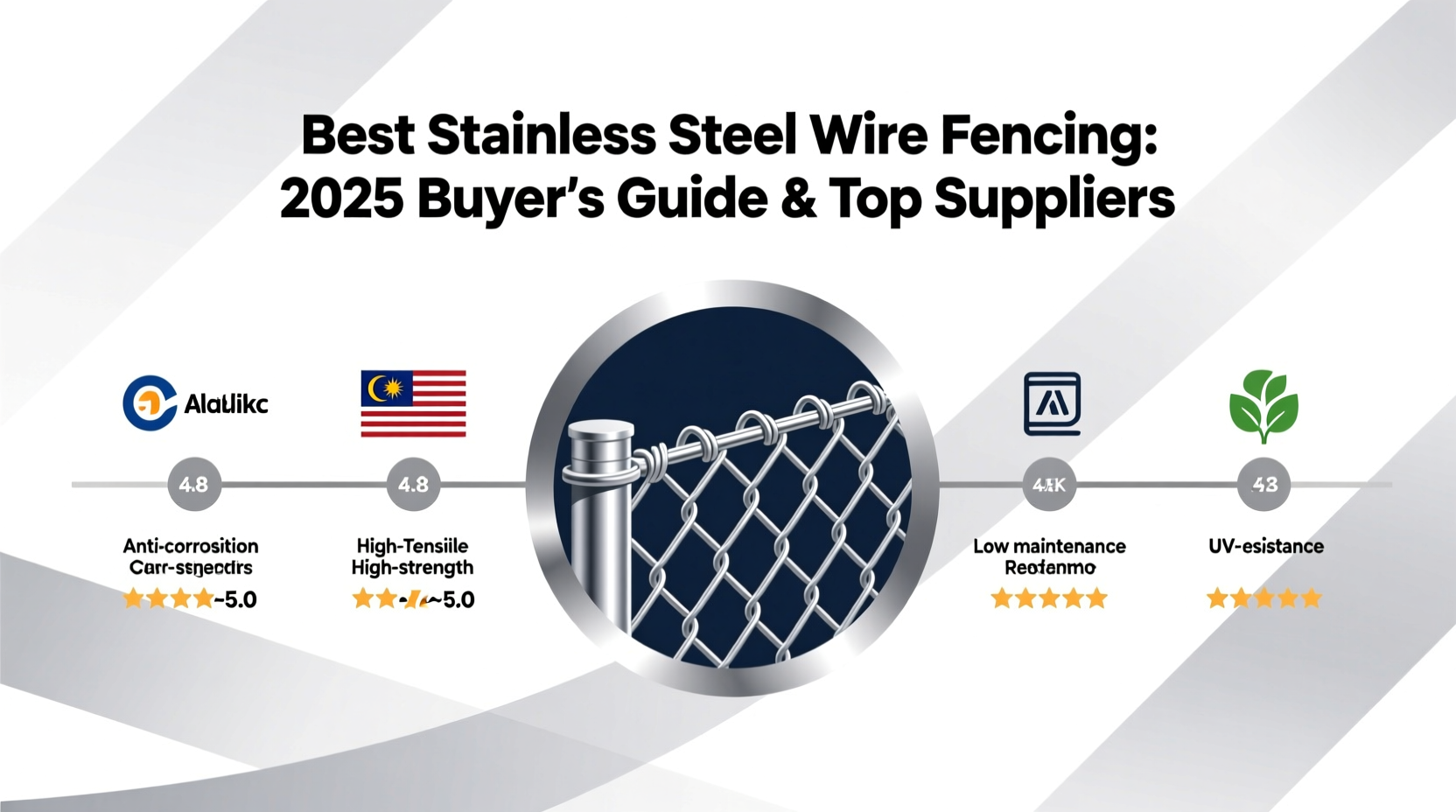 best stainless steel wire fencing