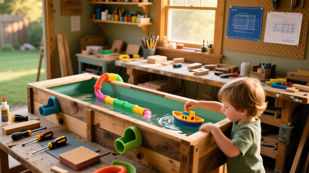 DIY Water Table for Backyard Play