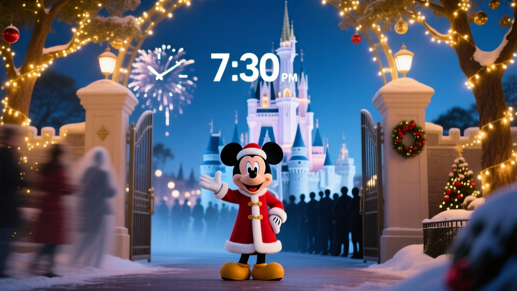 Mickey’s Christmas Party 2026: Start Times & Early Entry