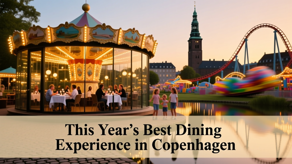 This Year Copenhagen’s Best Dining Experience Is Inside An Amusement Park