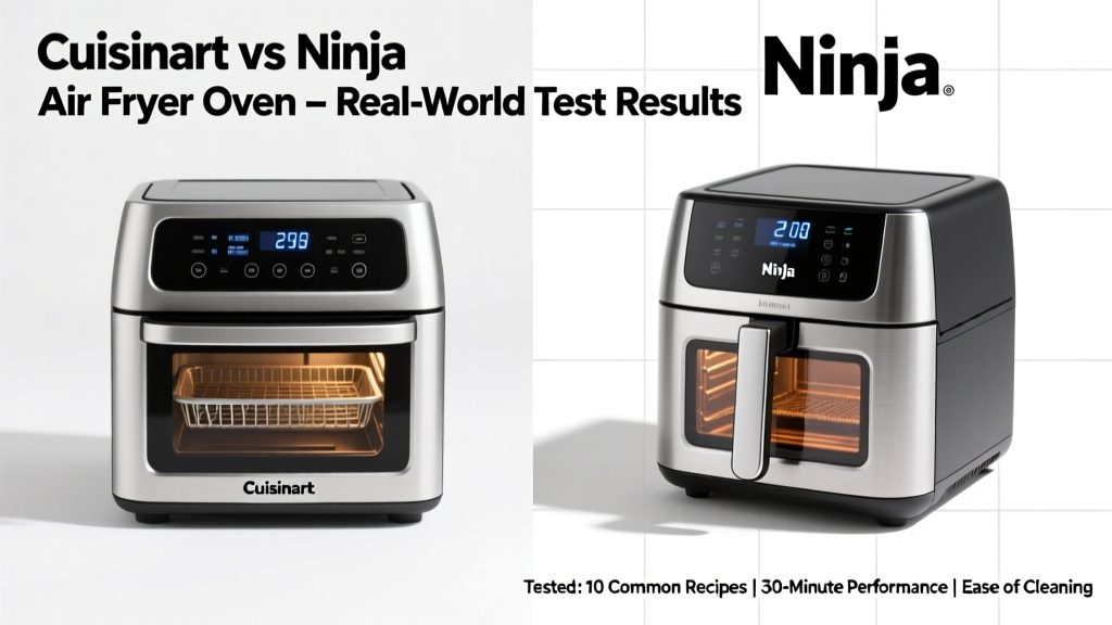 Cuisinart vs Ninja Air Fryer Oven: Real-World Test