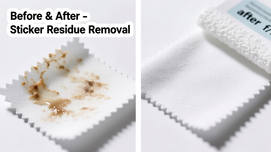 How to Remove Sticker Residue from Polyester Fabric