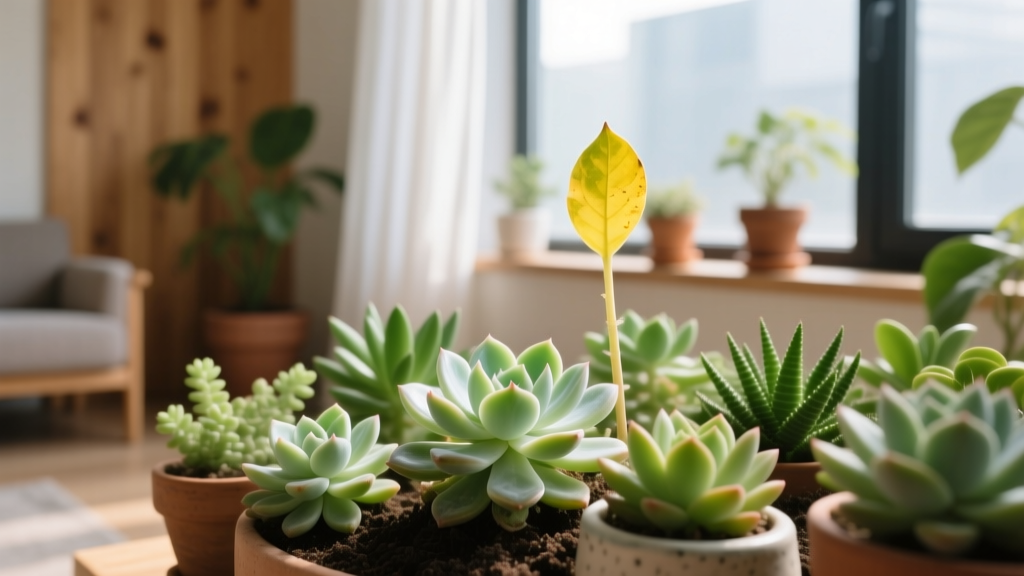 Succulent What Makes Indoor Plant Leaves Turn Yellow (2026)