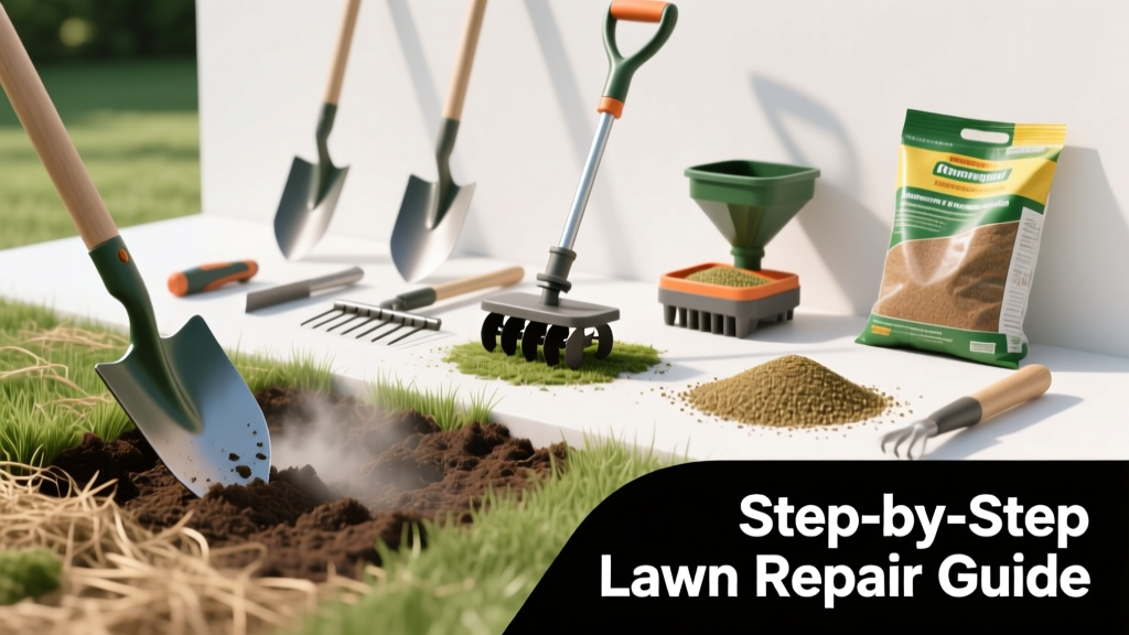 How to Fix Lawn Brown Patches: Step-by-Step Repair