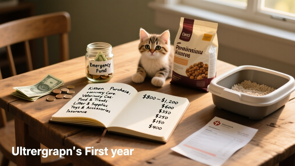 How Much Does a New Kitten Cost? Everything You Need to Budget for Your Kitty's First Year
