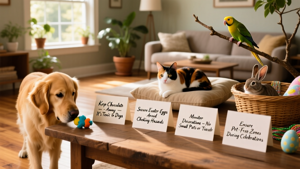 Easter safety tips for pets