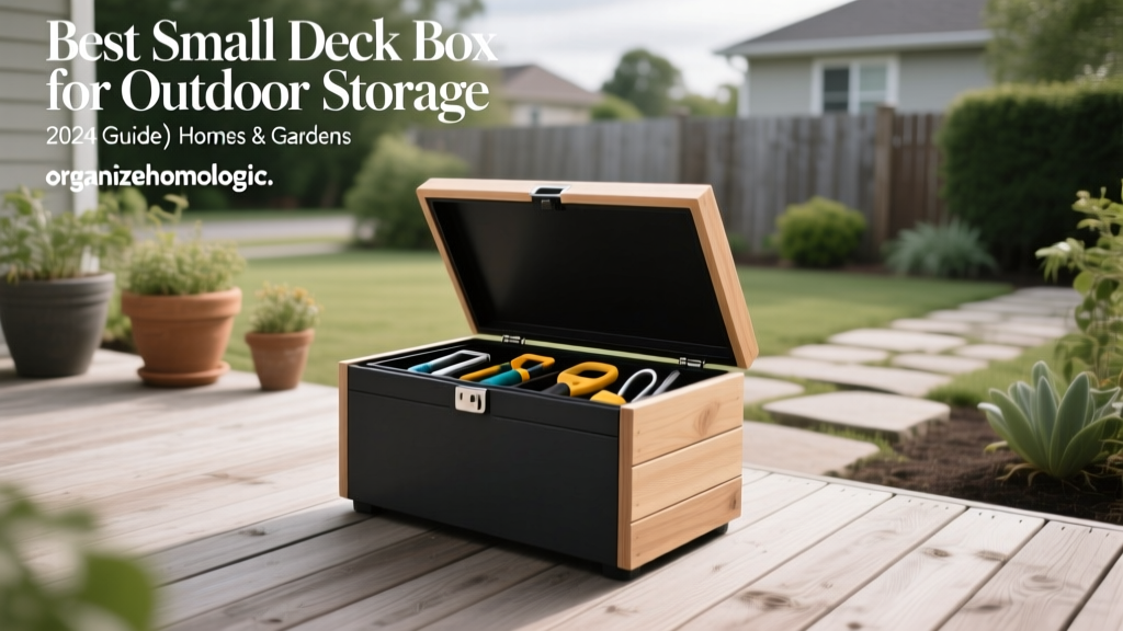 Best Small Deck Box for Outdoor Storage (2024 Guide)