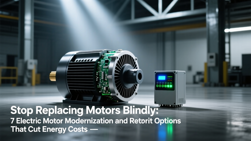 7 Motor Retrofit Options: Save 22–41%, Extend Life 15+ Years