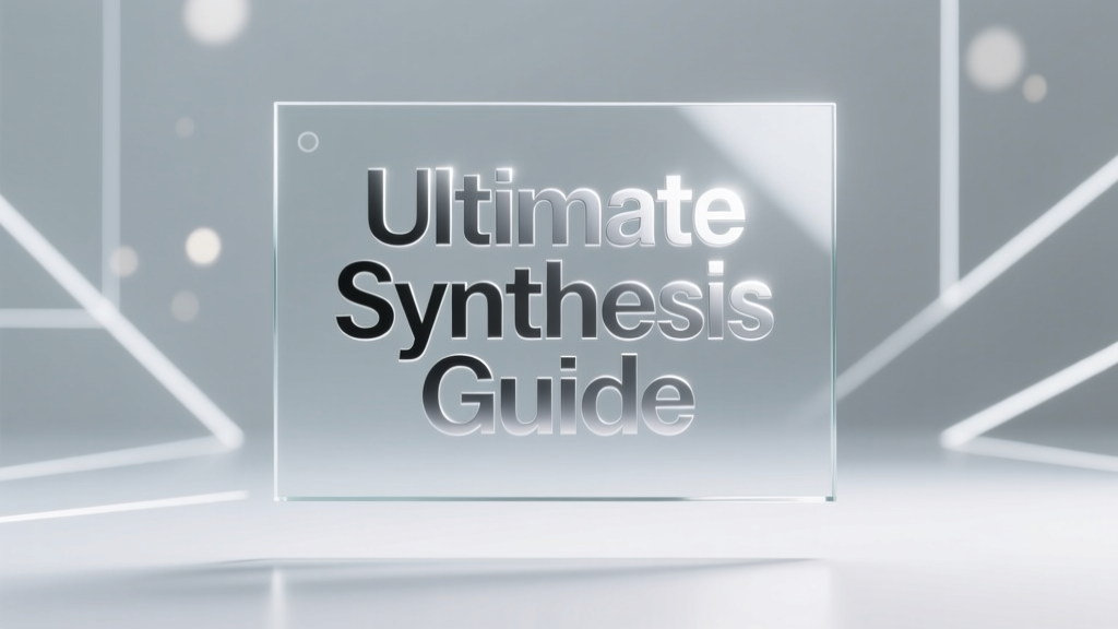 The Ultimate Synthesis Guide: From Oscillators to Modern Hybrid Workflows