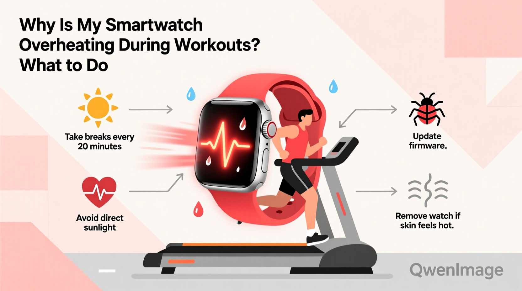 why is my smartwatch overheating during workouts what to do