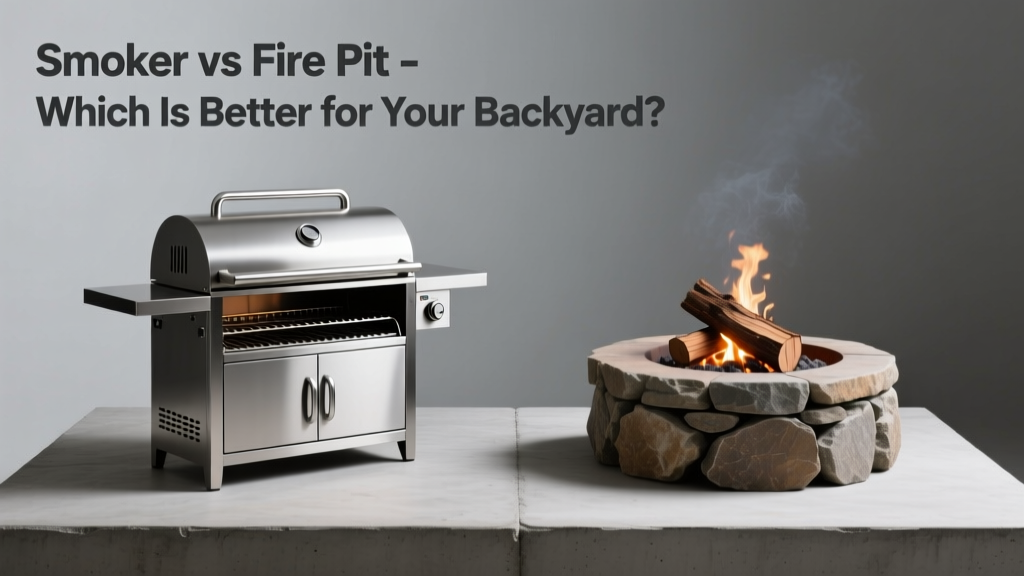 Smoker vs Fire Pit: Which Is Better for Your Backyard?