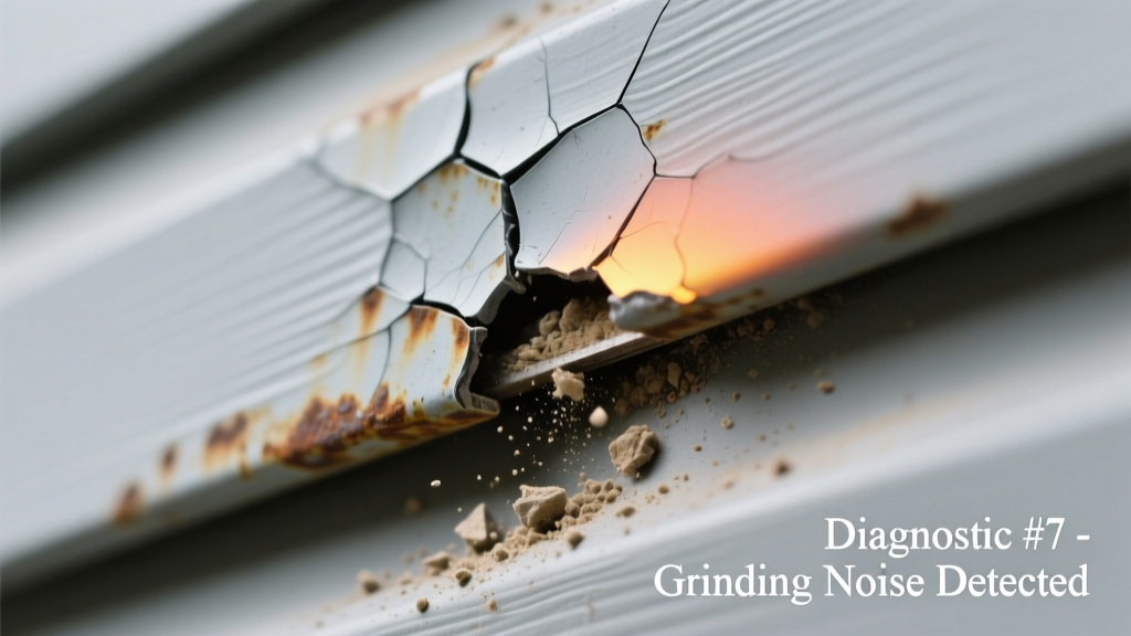 Siding Discolored and Making Grinding Noise: Quick Diagnosis