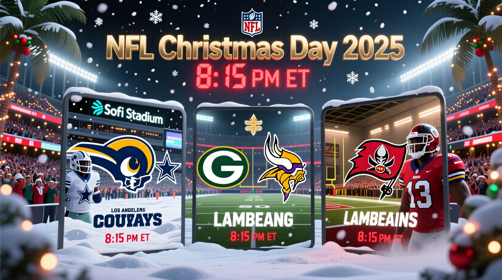 NFL Christmas Day Games 2025 Full Schedule Times nfl-christmas-day-games-2025-full-schedule-times